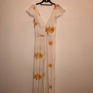 Reformation Floral Cozumel Jumpsuit